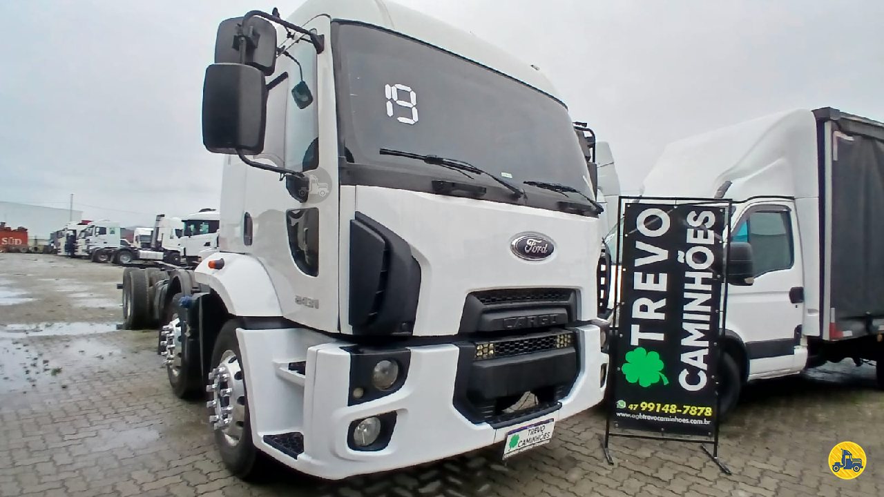 CAMINHAO FORD CARGO 2431 Chassis BiTruck 8x2 Trevo Caminhões - AGB ITAJAI SANTA CATARINA SC